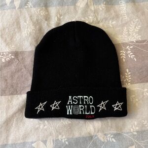 Astroworld Tour Black Beanie